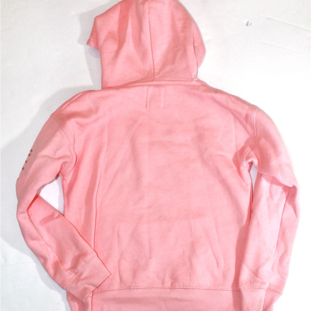 Billabong Girls Pink Graphic Hoodie Sweater - Picture 3 of 8